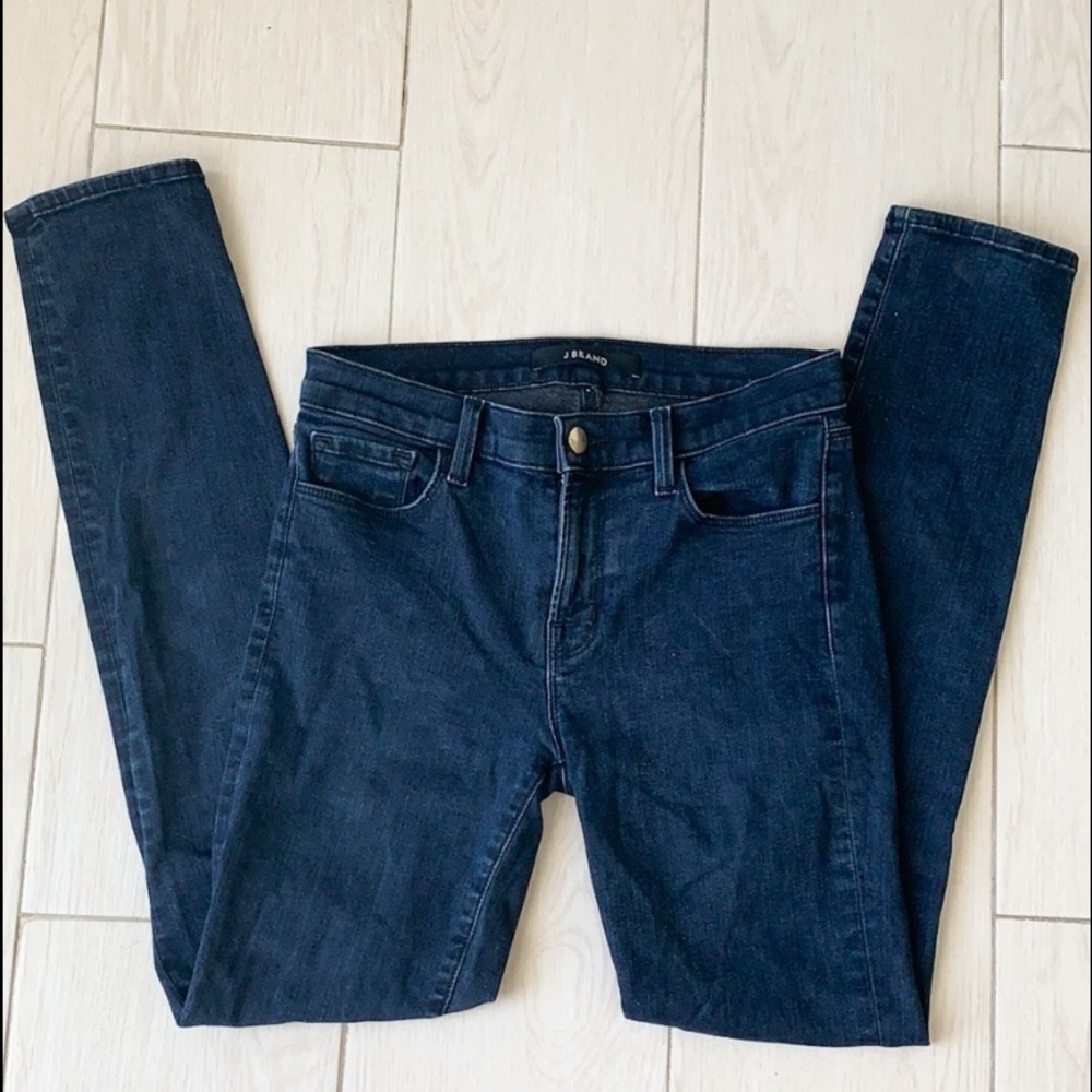 J Brand skinny leg jeans in bluebird